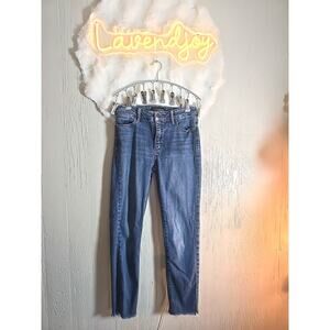 Lucky Brand Ankle High Rise Skinny Jeans Womens 4 / 27 Denim Casual School